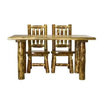 Glacier Country Child's Log Table