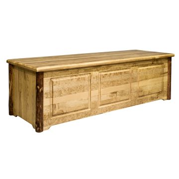 Glacier Country Log Blanket Chest