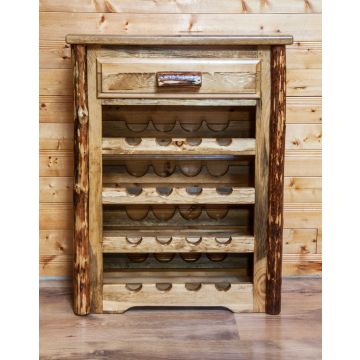 Glacier Country Wine Cabinet