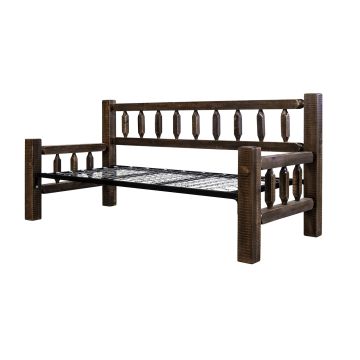 Homestead Rough Sawn Daybed--Pop-up trundle