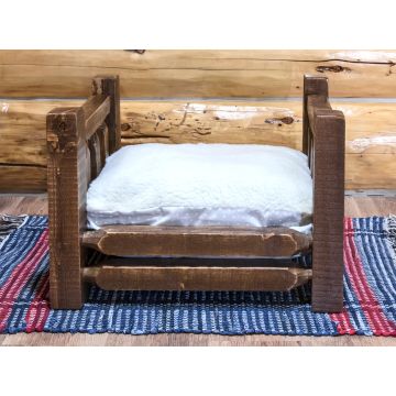 Homestead Rough Sawn Small Pet Bed