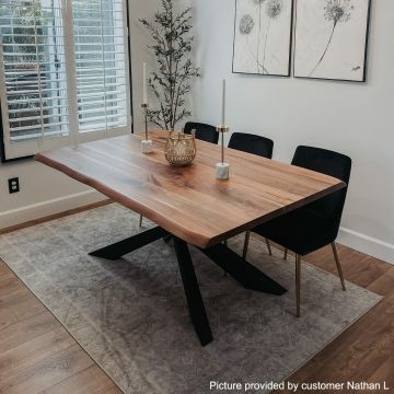 Matrix Natural Wood Dining Table
