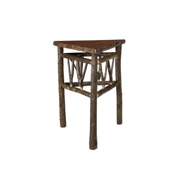 New West Missoula Slingshot Rustic Corner Table 