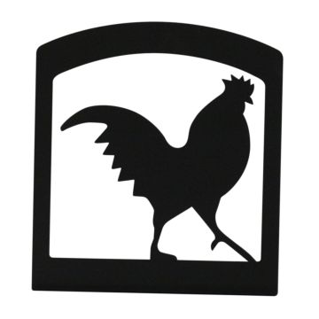 Wrought Iron Rooster Napkin Holder
