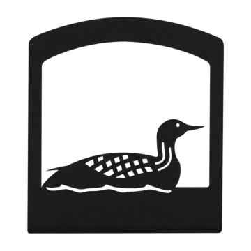 Wrought Iron Loon Napkin Holder