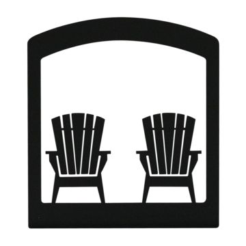 Wrought Iron Adirondack Napkin Holder