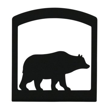 Wrought Iron Bear Napkin Holder