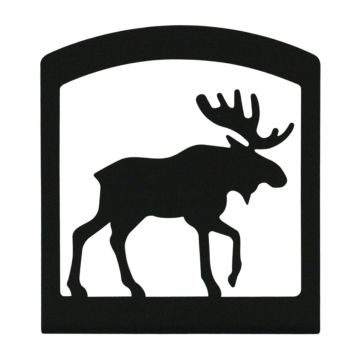 Wrought Iron Moose Napkin Holder