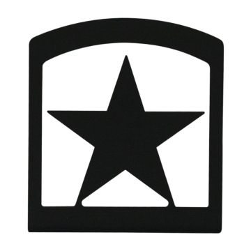 Wrought Iron Star Napkin Holder