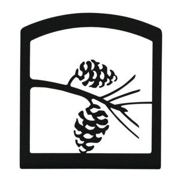 Wrought Iron Pinecone Napkin Holder