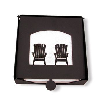 Adirondack chair napkin holder