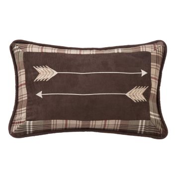 Arrows Plaid Pillow