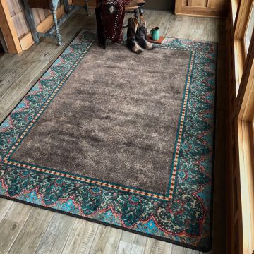 NuBuck Dark Chocolate Rugs