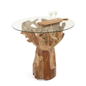 Organic Tree Root Pub Table