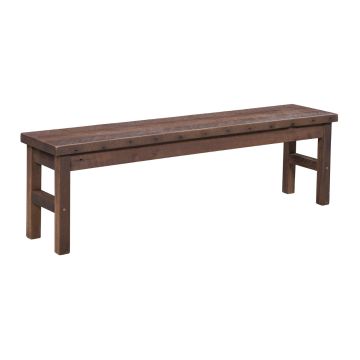 Oxford Square Barn Wood Dining Bench - Provincial Finish