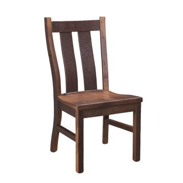 Oxford Square Barn Wood Dining Side Chair - Provincial Finish