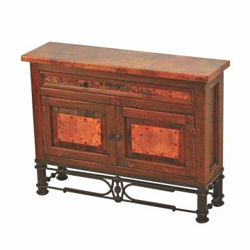 Pablo Country Hammered Copper Buffet