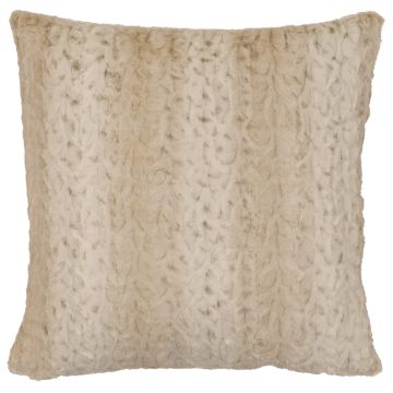 Pearl Leopard Cuddle Fur Euro Sham