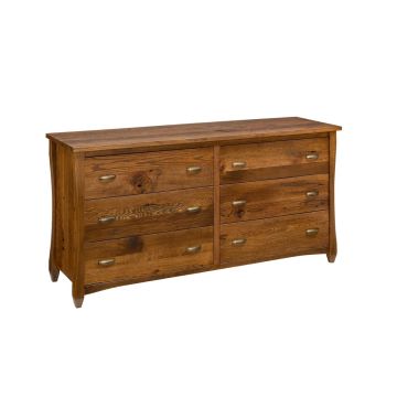 Pike's Peak 6 Drawer Rustic Dresser 