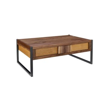 Powder Mountain Modern Walnut Coffee Table 