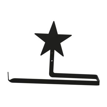 Wrought Iron Star Paper Towel Holder