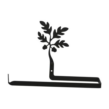 Wrought Iron Acorn Paper Towel Holder