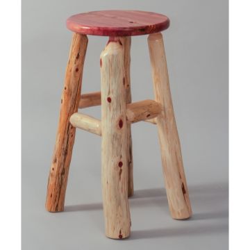 Rust Valley Red Cedar Bar Stool