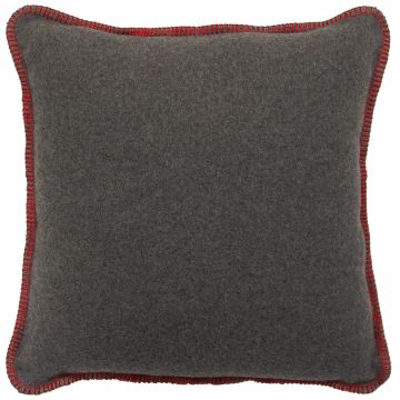 Red Hot Greystone Decor Pillow
