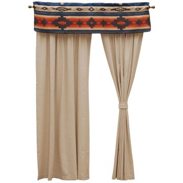 Red Rock Canyon Drape Panel & Valance