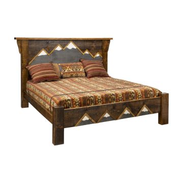 Rocky Mountain Barnwood Bed