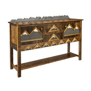 Rocky Mountain Barnwood 2 Door 2 Drawer Sideboard