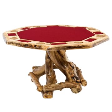 Rustic Aspen Game Table