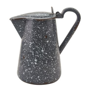 Rustic Gray Granite Enamel Pitcher