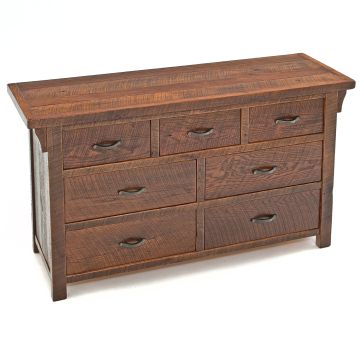 Oak Meadows 7 Drawer Reclaimed Barn Wood Dresser