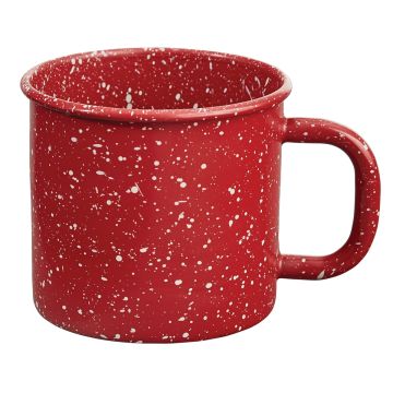 Rustic Red Granite Enamel Coffee Mug