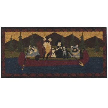 Rustic River Wildlife Door Mat