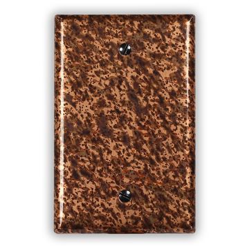 Sandstorm 1 Blank Copper Switch Plate