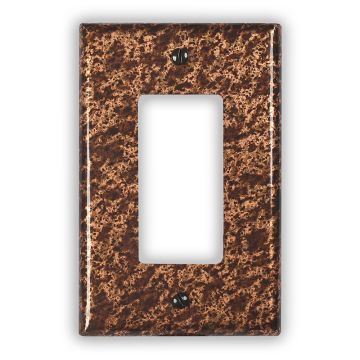 Sandstorm 1 Toggle Copper Switch Plate