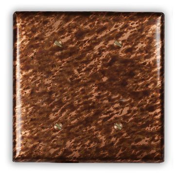 Sandstorm 2 Blank Copper Switch Plate