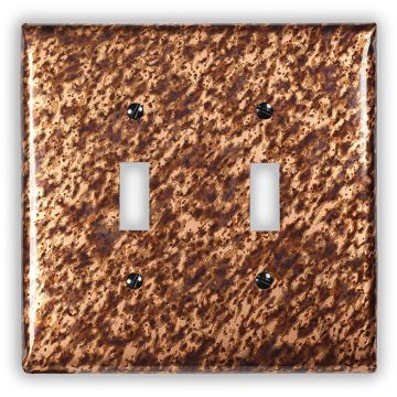 Sandstorm 2 Toggle Copper Switch Plate