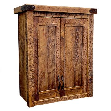 Cedar Lake Log Over the Toilet Cabinet