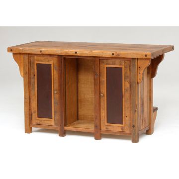 Stony Brooke Rustic Reclaimed Three Panel Bar