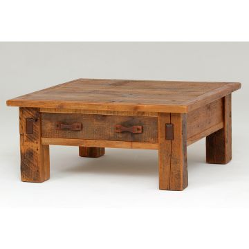 Rocky Creek Rustic 2 Drawer Coffee Table
