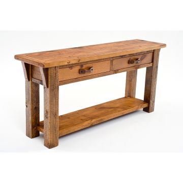 Rustic Reclaimed Sofa Table