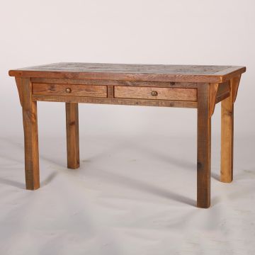 Stony Brooke Rustic Reclaimed 2 Drawer Writer's Desk