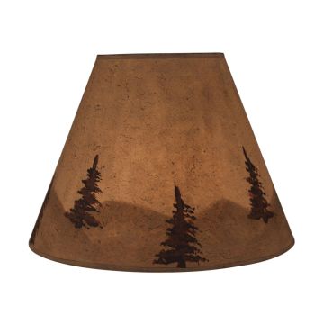 Rustic Pine Mountain Lampshade