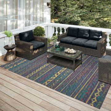 Sedona Series X Rug - Ink