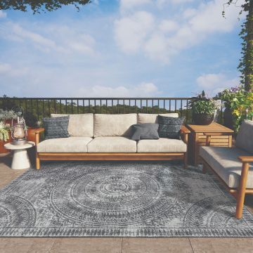 Sedona Series VII Rug - Pewter