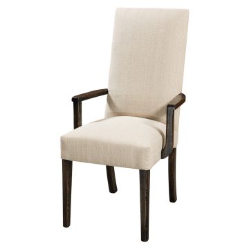 Sheldon Modern Upholstered Dining Arm Chair