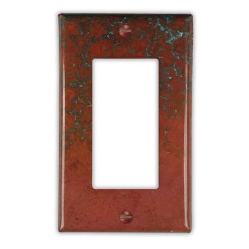 Sierra 1 Rocker/GFI Copper Switch Plate